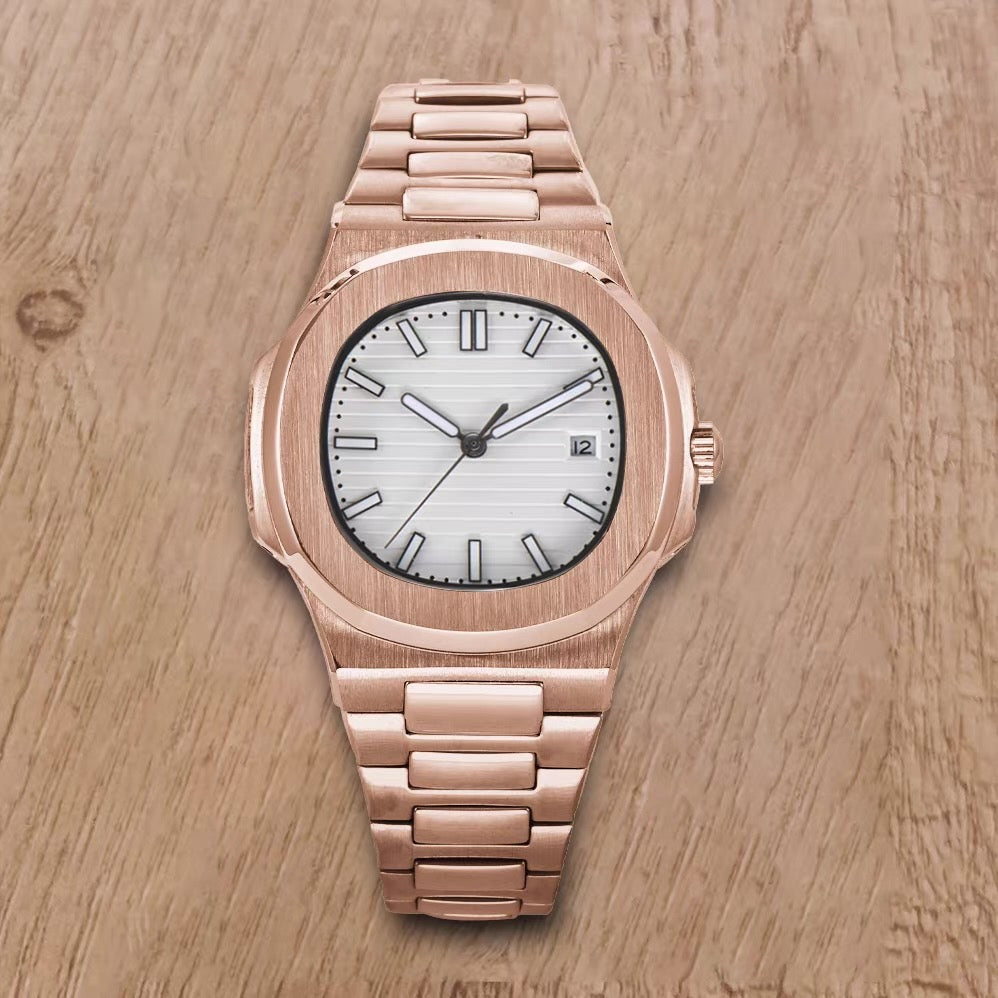 Elan Simple Watch (Rose White)