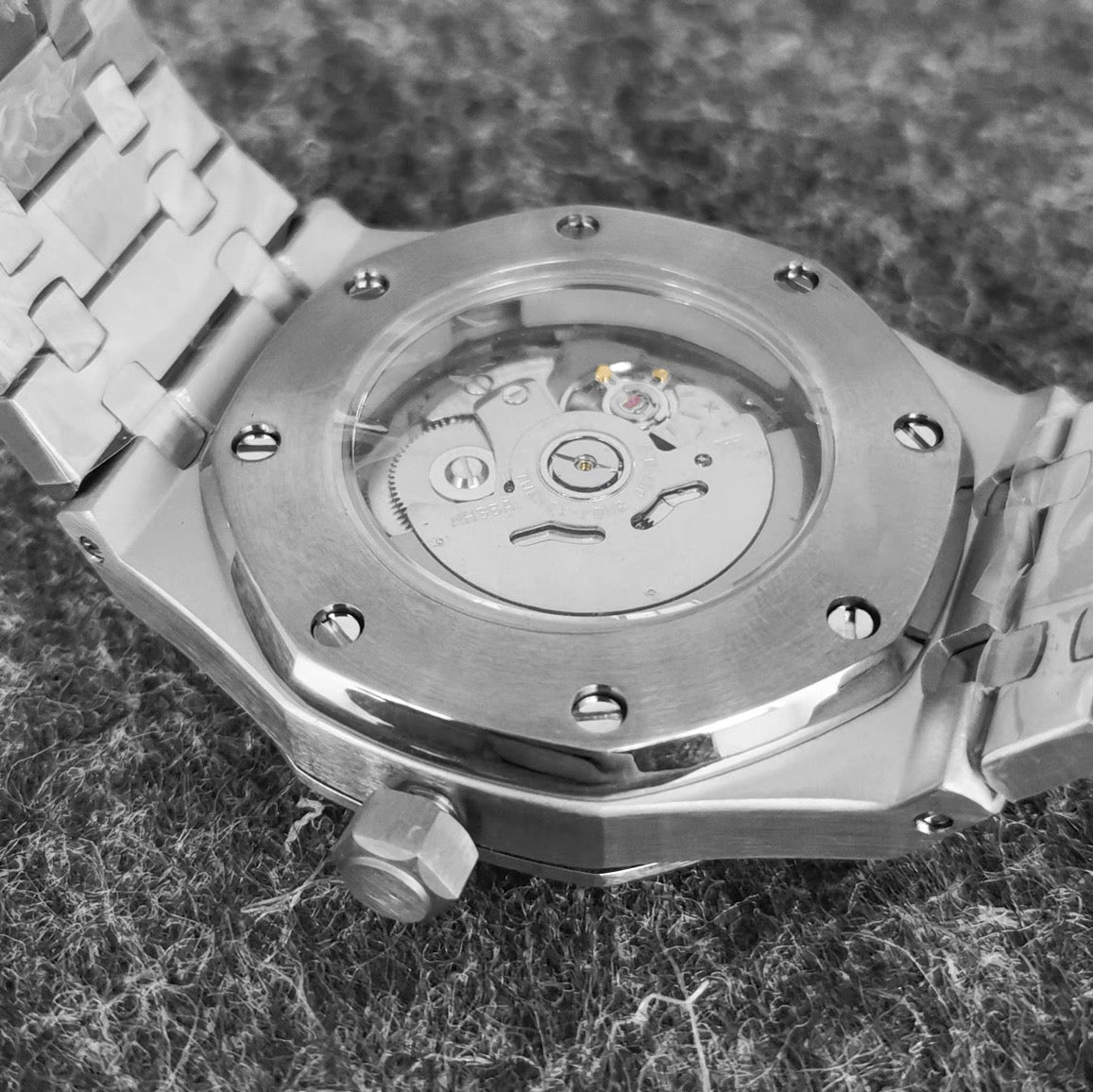Elan Simple Watch(luxury silver black)