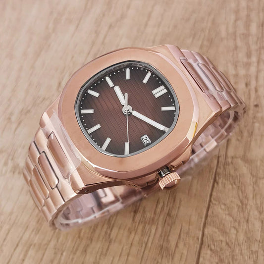 Elan Simple watch (chocolate brown)