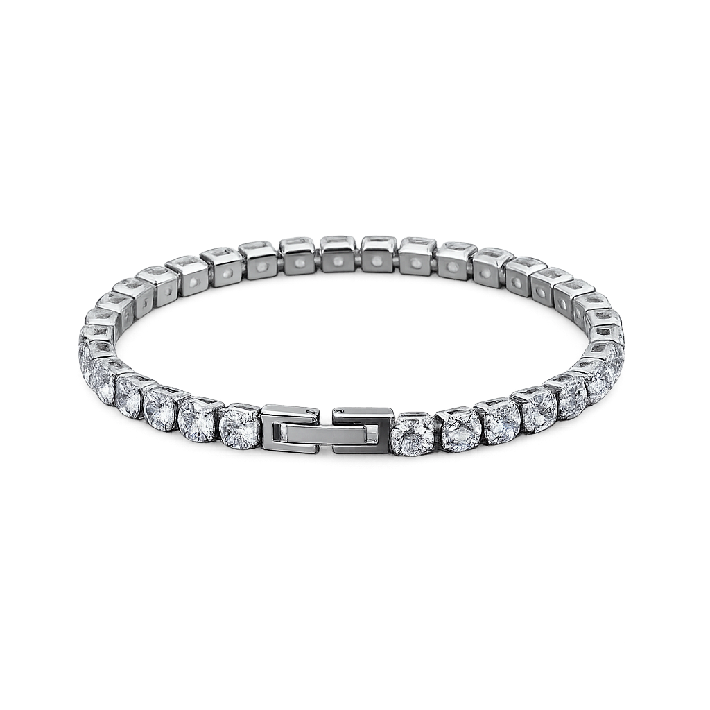 simple tennis bracelet