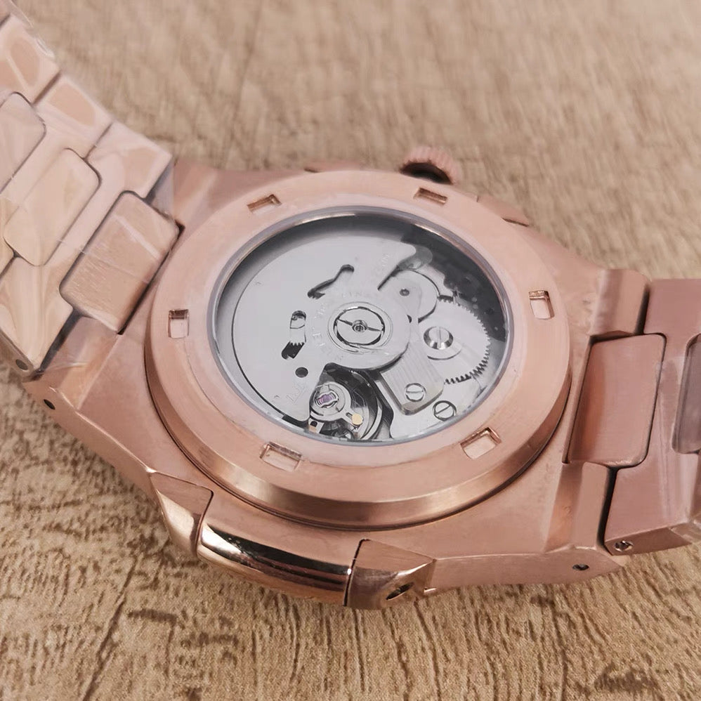 Elan Simple Watch (Rose White)